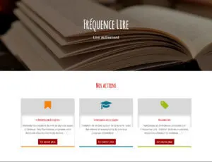 Page Accueil Fréquence Lire