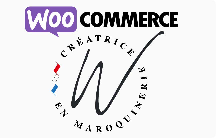 Logos woo commerce et watermill-maroquinerie